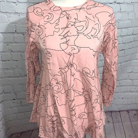 Pink and black pattern shirt - XXL - Picture 1 of 4